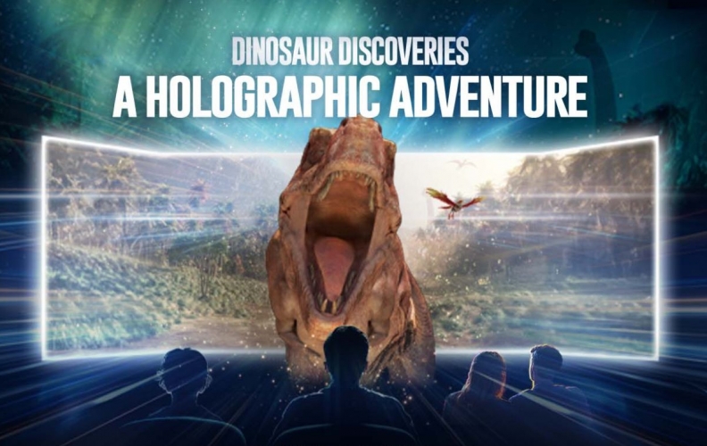 The Museum of Discovery and Science celebrates the grand opening of its custom-built HoloTheater, launching a new era of immersive learning  experiences with Dinosaur Discoveries