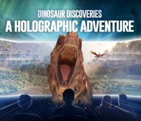 The Museum of Discovery and Science celebrates the grand opening of its custom-built HoloTheater, launching a new era of immersive learning  experiences with Dinosaur Discoveries
